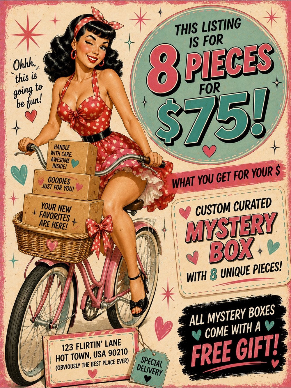 Custom Curated Mystery Box | Personal Shopper | 8 Items + Free Gift!